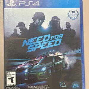GREAT DEAL! Barely used NEED FOR SPEED for PS4 - Playstation game disc!